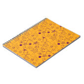 Carnet Motif d'étoiles (Côté gauche)