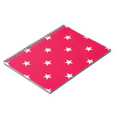 Carnet Motif d'étoiles (Côté gauche)