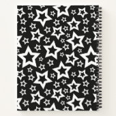 Carnet Motif d'étoiles (Dos)