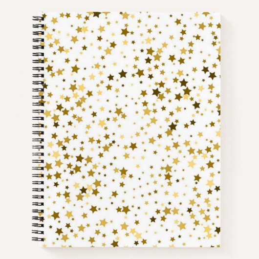 Carnet Motif d'étoiles (Devant)