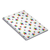 Carnet Motif d'étoiles (Côté Droit)