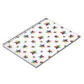 Carnet Motif d'étoiles (Côté gauche)