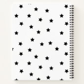 Carnet Motif d'étoiles (Dos)