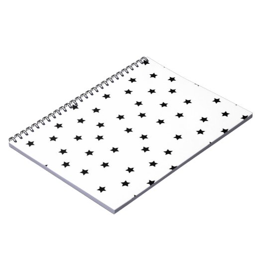 Carnet Motif d'étoiles (Côté gauche)