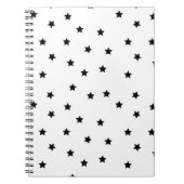 Carnet Motif d'étoiles (Devant)