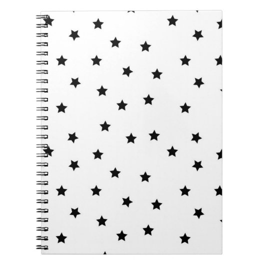 Carnet Motif d'étoiles (Devant)