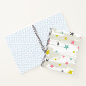 Carnet Motif d'étoiles (Intérieur)