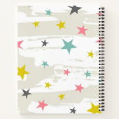 Carnet Motif d'étoiles (Dos)