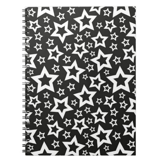 Carnet Motif d'étoiles (Devant)