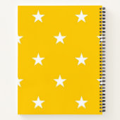 Carnet Motif d'étoiles (Dos)
