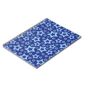 Carnet Motif d'étoiles (Côté gauche)