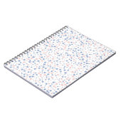 Carnet Motif d'étoiles (Côté gauche)