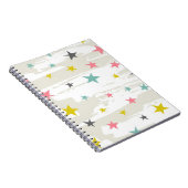 Carnet Motif d'étoiles (Côté Droit)