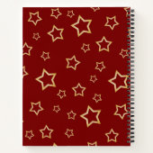 Carnet Motif d'étoiles (Dos)