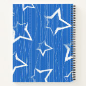 Carnet Motif d'étoiles (Dos)