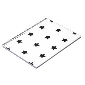 Carnet Motif d'étoiles (Côté gauche)