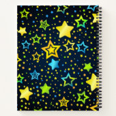 Carnet Motif d'étoiles (Dos)