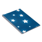 Carnet Motif d'étoiles (Côté Droit)