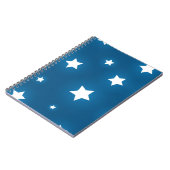 Carnet Motif d'étoiles (Côté gauche)