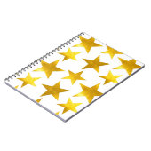 Carnet Motif d'étoiles (Côté gauche)