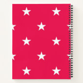 Carnet Motif d'étoiles (Dos)