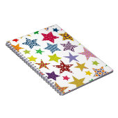Carnet Motif d'étoiles (Côté Droit)