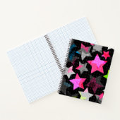 Carnet Motif d'étoiles (Intérieur)