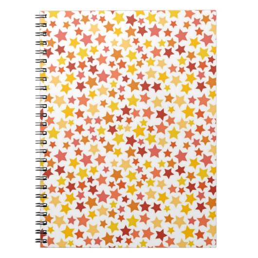 Carnet Motif d'étoiles (Devant)