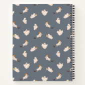 Carnet Motif d'Halloween des fantômes (Dos)