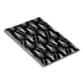 Carnet Motif d'Halloween monochrome (Côté Droit)