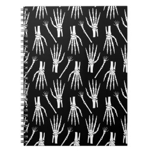 Carnet Motif d'Halloween monochrome