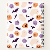 Carnet Motif d'Halloween pour enfants amusants (Dos)