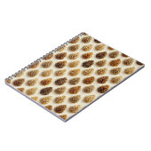 Carnet Motif d'hiver classique Pinecone (Côté gauche)
