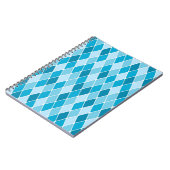 Carnet Motif d'hiver de harlequin (Côté gauche)