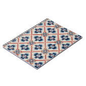 Carnet Motif diamant folklorique oriental (Côté gauche)