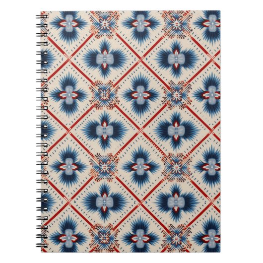 Carnet Motif diamant folklorique oriental (Devant)