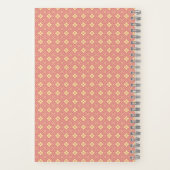 Carnet Motif diamant Rosé (Verso)