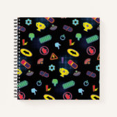 Carnet Motif d'icône de véhicule Batwheel™ (Devant)