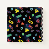 Carnet Motif d'icône de véhicule Batwheel™ (Dos)