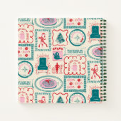 Carnet Motif d'icône Elf Holiday (Dos)