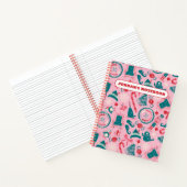 Carnet Motif d'icône encadrée Elf Holiday (Intérieur)