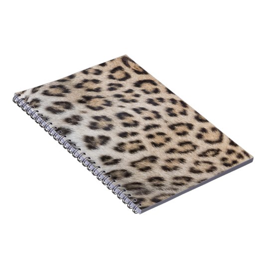 Carnet Motif d'impression de fourrure de léopard guépard (Côté Droit)