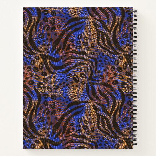 Carnet Motif d'impression Leopard et Zebra (Dos)