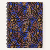 Carnet Motif d'impression Leopard et Zebra (Devant)