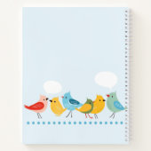 Carnet Motif d'oiseaux 2 (Dos)