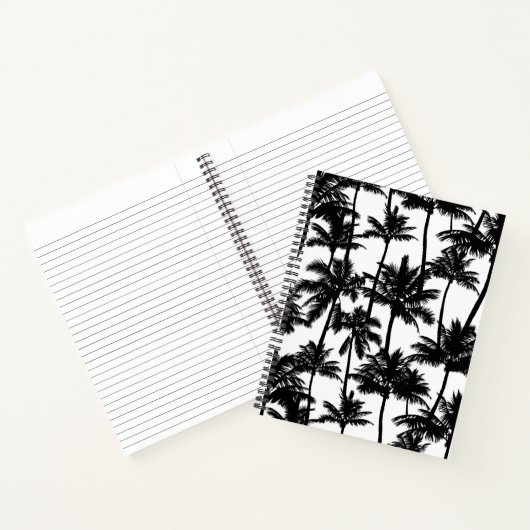 Carnet Motif d'ombre Palm Tree (Intérieur)