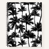 Carnet Motif d'ombre Palm Tree (Devant)