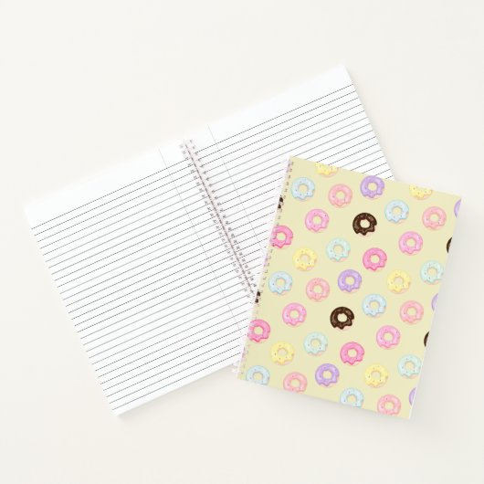 Carnet Motif Donuts (Intérieur)