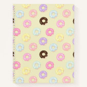 Carnet Motif Donuts (Devant)