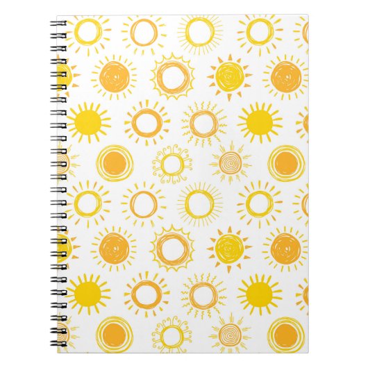 Carnet Motif Doodle  (Devant)